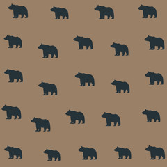 Bear wild animal background