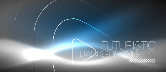 Vector neon color abstract background