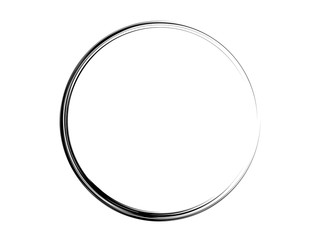 Grunge ink circle.Grunge black oval frame.Grunge logo made of ink.