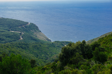 Fototapeta na wymiar Cap Corse Landscape