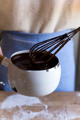 Ganache food photography recipe idea