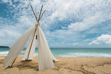 Indian ocean in Thailand © antonburkhan
