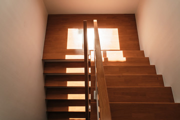empty architecture of stair step