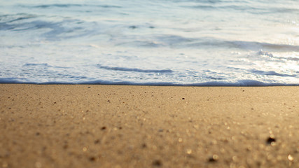 Fototapeta na wymiar Marea en la playa
