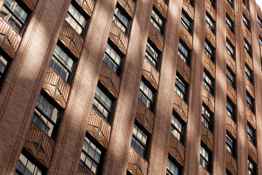 Exterior Of The  Art Deco General Electric Building