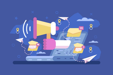 Mail marketing strategy promotion campaign