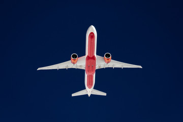 Airliner aufgenommen im flug