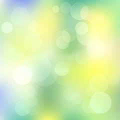 Green background blur