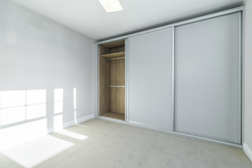 Empty wardrobe