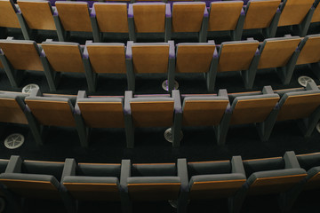 Empty aundience seats
