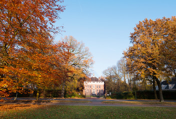 manor sparrendaal in dutch village of Driebergen near utrecht