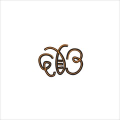 honey bee icon design illustration