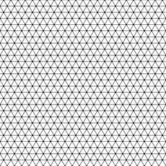 Abstract triangle pattern.Vector background. Repetitive dotted geometric texture.Ordered triangles with dots on edges.