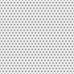 Abstract triangle pattern.Vector background. Repetitive dotted geometric texture.Ordered triangles with dots on edges.