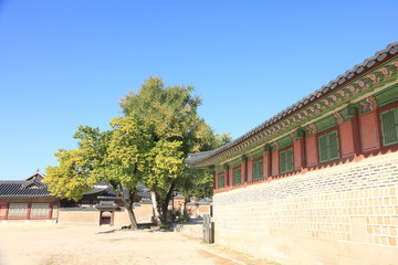 Gyeongbokgung Palace in Seoul, South Korea