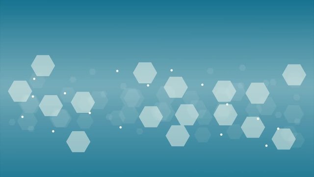 flickering polygon vector video