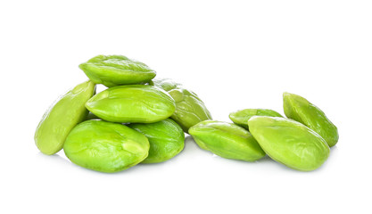 Bitter bean isolated on white background