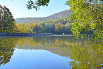 Embalse de Santa Fe El Montseny Barcelona