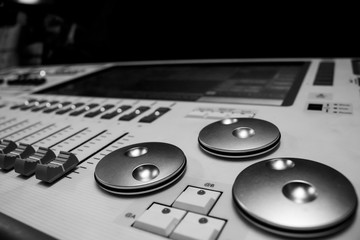 Professional Lighting Designers Programming Console