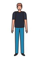 young man avatar character