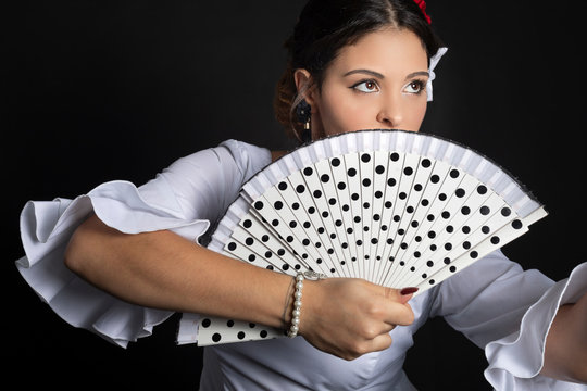 Mujer flamenca gitana