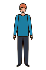 young man avatar character