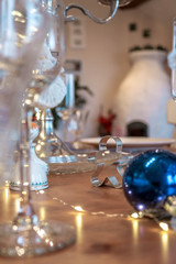 christmas table decor