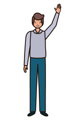 young man avatar character