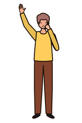 young man avatar character