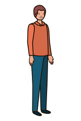 young man avatar character