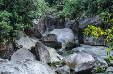 Babinda Boulders in Queensland, Australien