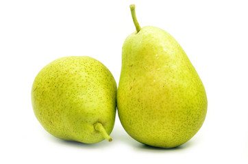 Fresh pear fruit isolated