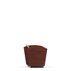 Isometric interior decoration