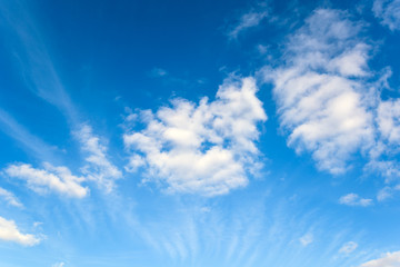 Naklejka na ściany i meble Cirrocumulus clouds background