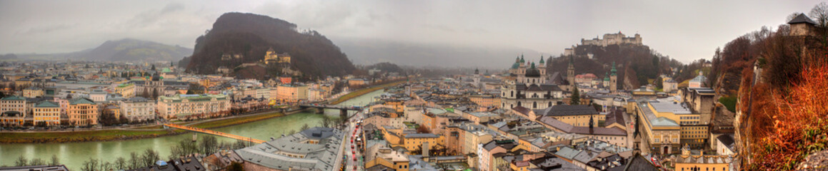 Fototapeta na wymiar Salisburgo, panorama