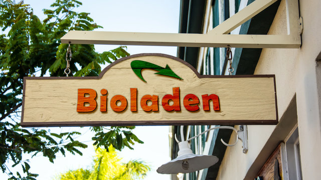 Schild 342 - Bioladen