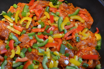 Paprika-Gulasch-Pfanne