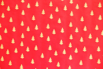 Wrapping paper pattern for various festive occasions, winter holiday season. Bright textured ornament backdrop. Background, copy space, top view, crop shot.