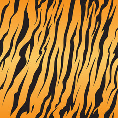 Print stripe animals jungle tiger fur texture pattern seamless repeating orange yellow black