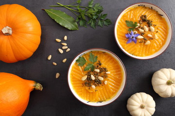 Pumpkin cream.
