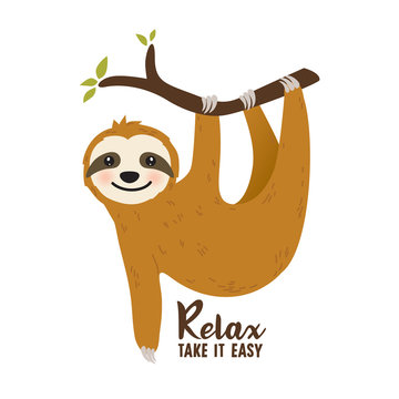 Sloth Graphic Images – Browse 11,689 Stock Photos, Vectors, and Video |  Adobe Stock