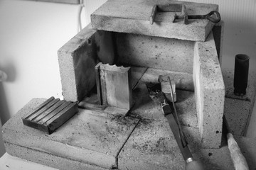 Goldsmith at work
