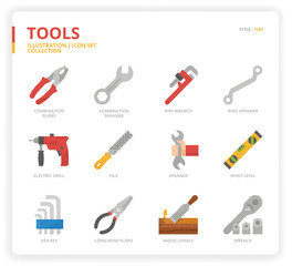 Tool icon set