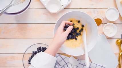 Blueberry muffins