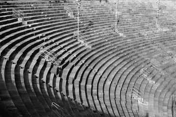 Amphitheater in the city of Verona