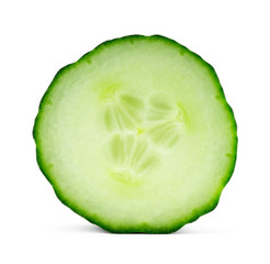 Fresh cucumber slice