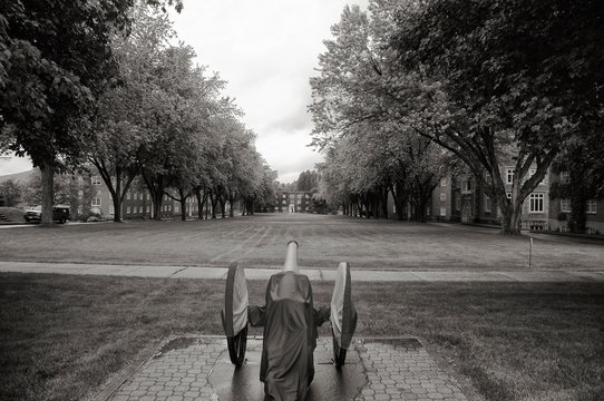 Black & White Parade Field