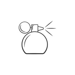 Women's perfume icon. Element of woman makeup icon for mobile concept and web apps. Detailed Women's perfume icon can be used for web and mobile