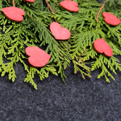  festive dark background with small elements