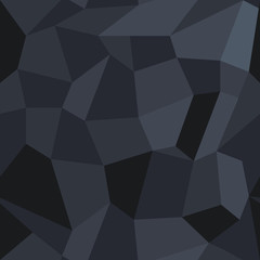 Abstract vector seamless geometric pattern in polygonal style. Background of dark gray polygons. EPS10. Can be used as print on cover or cloth.